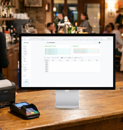 Web Restaurant - gestionale per ristoranti: prenotazioni tavoli, menu QR e comande digitali senza commissioni