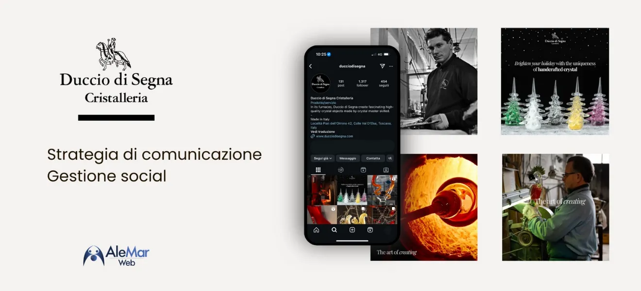 Duccio di Segna: gestione social e strategia di comunicazione