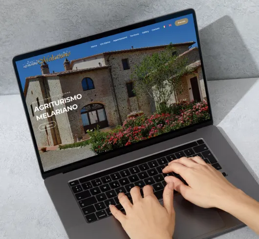Esempio di sito web e-commerce per agriturismo